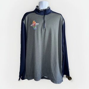 Ultra Club Big Boys Camp Quarter Zip Sweater